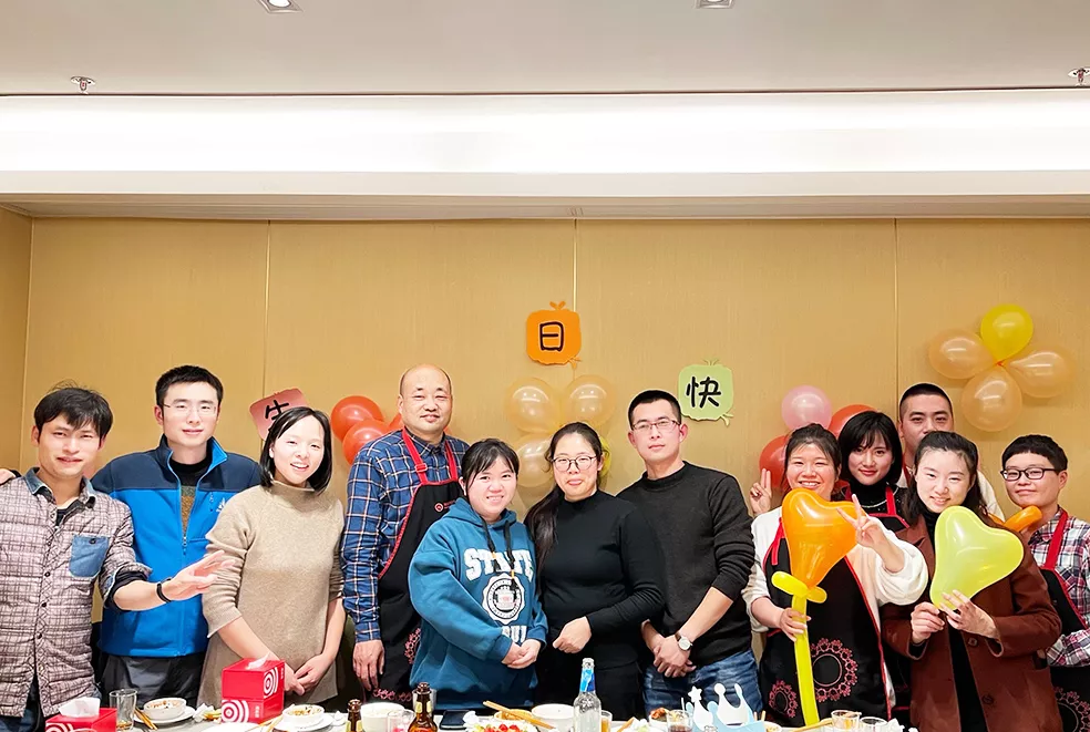 Employee birthday party